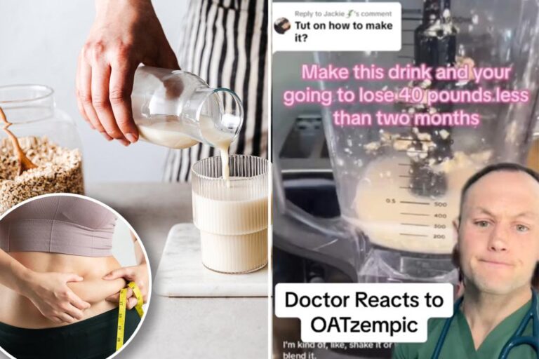 TikTokers try to lose 40 pounds in two months on ‘Oatzempic’